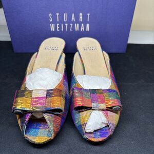 Stewart Weitzman Women's Sling Back “ Candy” Size 9 M Vintage, Made In Spain